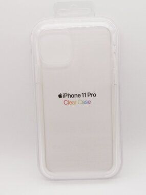 iPhone 11 Pro Clear Case – Slim Anti‑Yellowing Shockproof TPU (NEW)